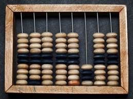 Image of an old machine used in  information technology.