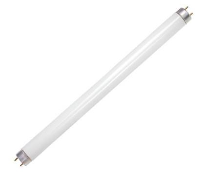 Long cylindrical tube with prongs on both ends, center is a smooth shiny glass.